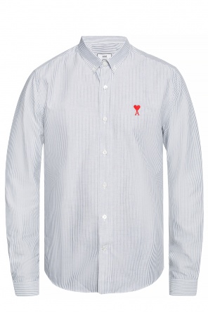 Logo-embroidered shirt, zdjęcie 1 Logo-embroidered shirt od Ami Alexandre Mattiussi